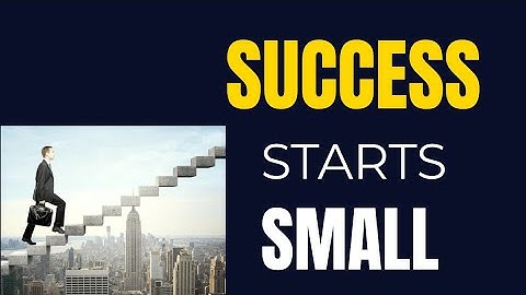The POWER of SMALL STEPS: How TINY ACTIONS Create Massive SUCCESS | Unbreakable Mindset 
