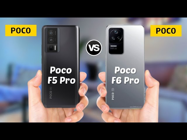 Poco F5 Pro Vs Poco F6 Pro, Specification, Comparison