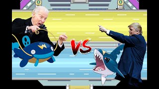 Donald Trump vs Joe Biden in Pokemon Showdown!