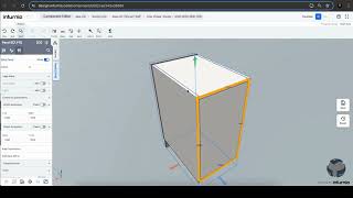 How to change the back-panel construction to onset on carcass panels?