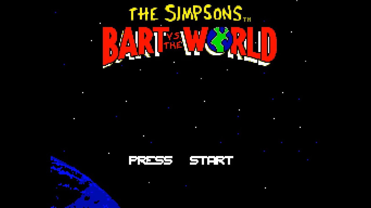 Master System Longplay [138] The Simpsons: Bart vs. the World (EU ...
