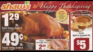 Shaw's Flyer for 11/20 - 11/26
