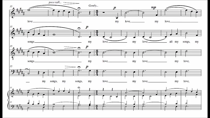 Since We Loved - SATB - Stephen Caldwell