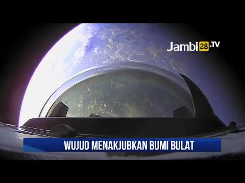 Wujud Menakjubkan Bumi Bulat dari Jendela Pesawat SpaceX