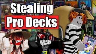 I STOLE SECRET DECKS FROM YOUTUBERS (Blox Cards)