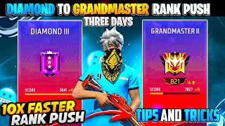 100% Grandmaster Strategy reveal | Every Solo Br Rank Game Booyah Trick | Easy Grandmaster