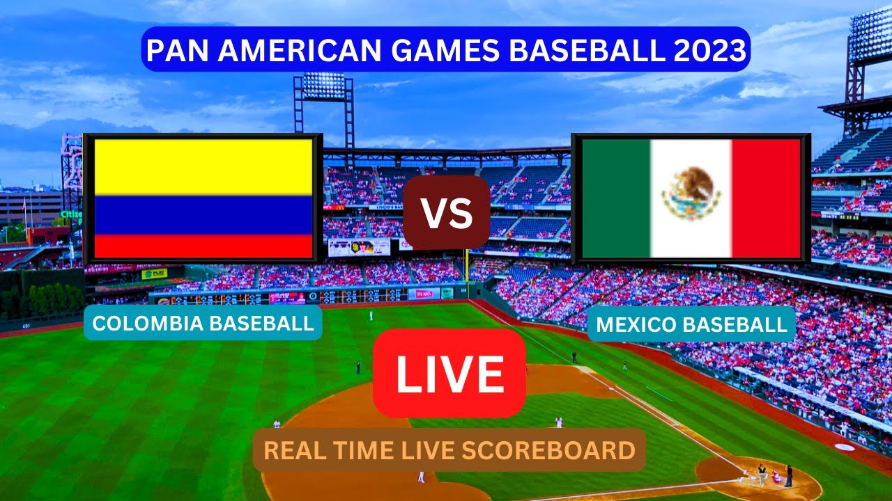 Colombia Vs Mexico LIVE Score UPDATE Today 2023 Pan American Games