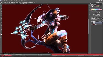 How to use the Smudge Tool | Tutorial (Photoshop CS6)