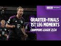 Quarterfinals 1st leg recap  uefa champions league 2324 moments