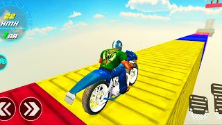 101% Impossible Offroad Bike Stunt Racing Game - Sky Stunt Bike Racing - Motorbike Racing 3D screenshot 2