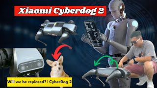 The future of robotic technology 🤯🐶 😮Cyberdog 2 from Xiaomi can do whatever your puppy does|