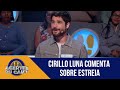Cirillo Luna fala sobre a sua estreia em &#39;Paulo, o Apóstolo&#39; e tenta vencer contra Fábio Porchat
