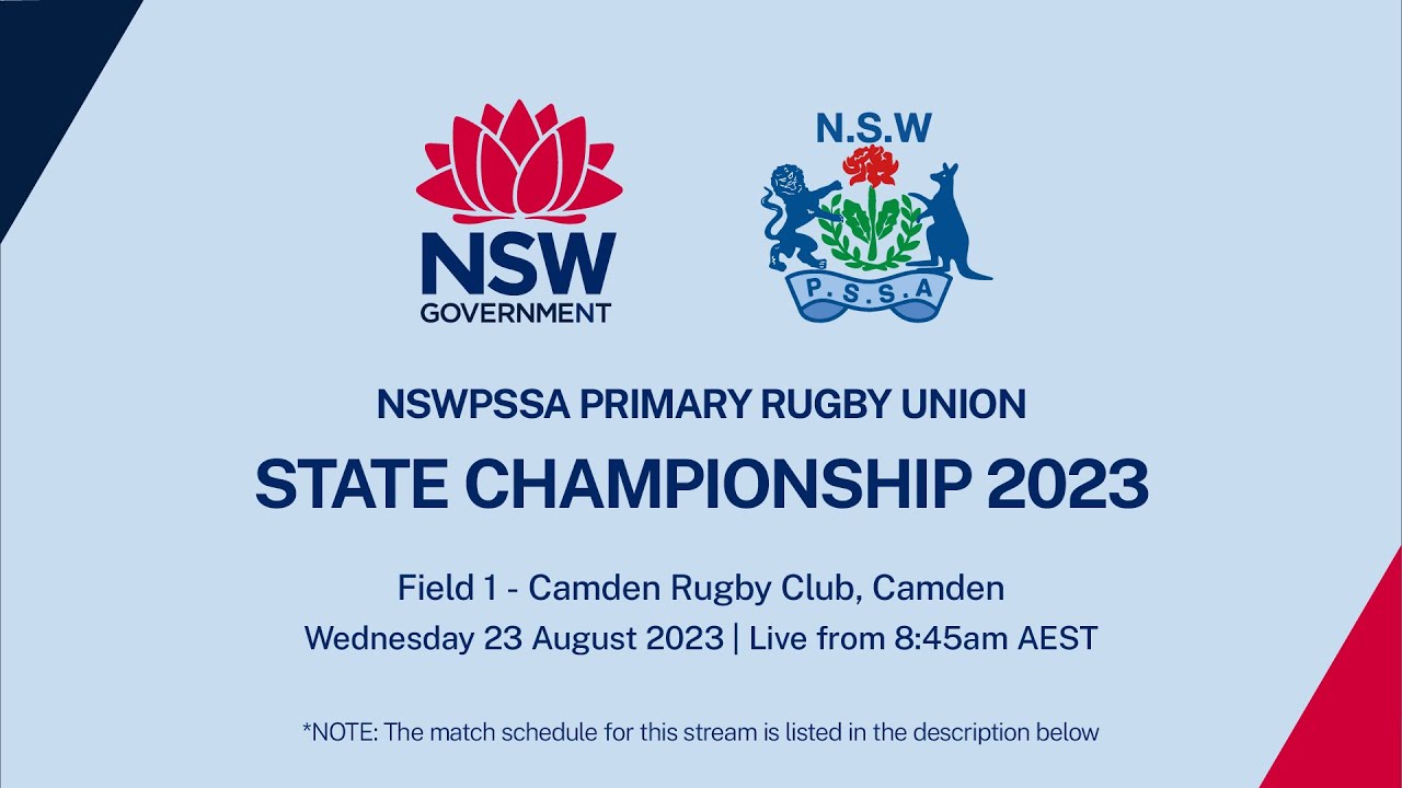 2023 NSWPSSA Primary Rugby Union Championship - Day 2 Ground 1