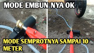 Alat cuci motor murah, cuma 200 ribuan. 