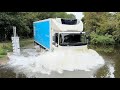 Oops! || Watery Gate Ford || Vehicles vs Flooded Ford compilation || #123