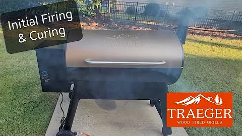 Traeger Pro 34 Initial Firing & Curing.