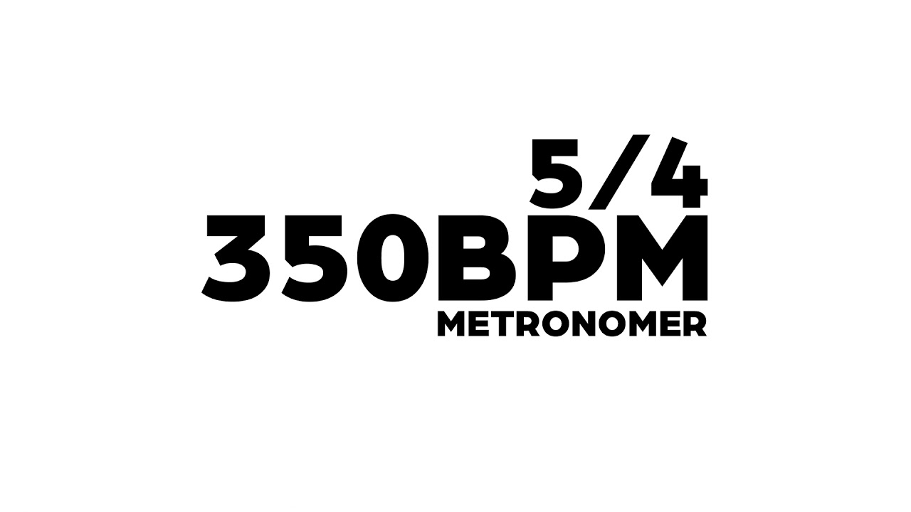 350 bpm metronome