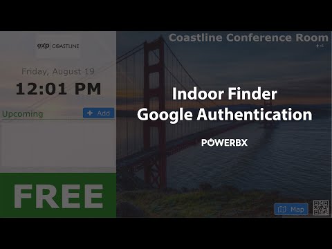Indoor Finder Google Authentication