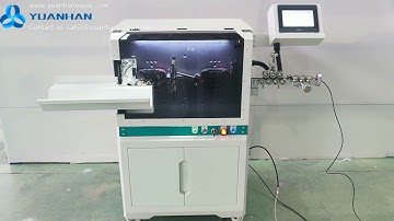 Multicore cable core wires stripping and twisting machine YH-603HN - Yuanhan