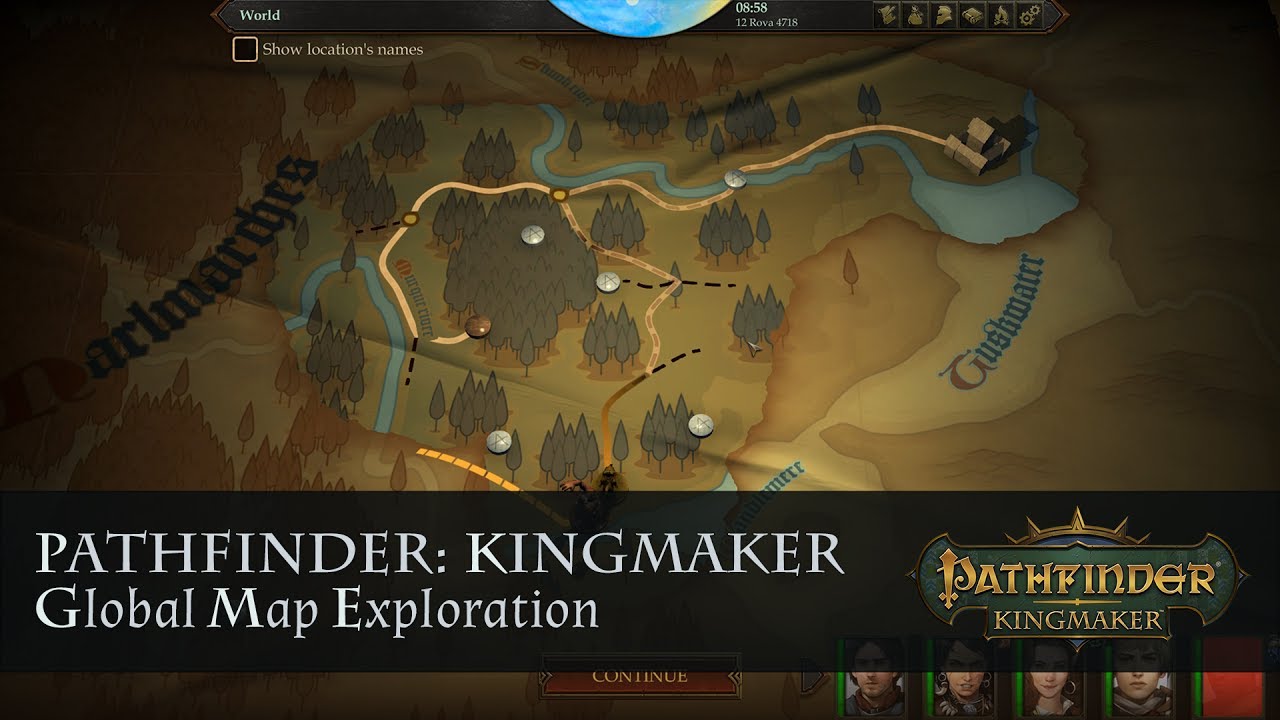 pathfinder kingmaker travel domain