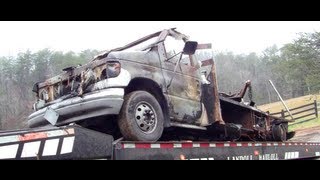 Burned Alive While They Slept In Motorhome