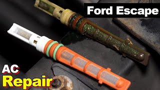 2007 Ford Escape AC Condenser, Compressor, Orifice Tube, Receiver Drier