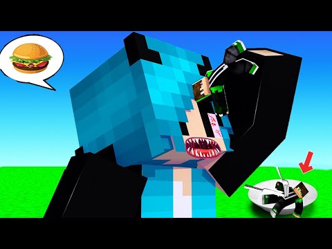 ÜVEY KIZ KARDEŞİM BENİ YEDİ! 😱 - Minecraft