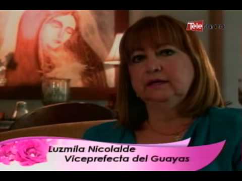 Luzmila Nicolalde Viceprefecta del Guayas