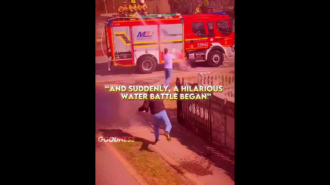 The Funniest Water Fight Ever! ❤️