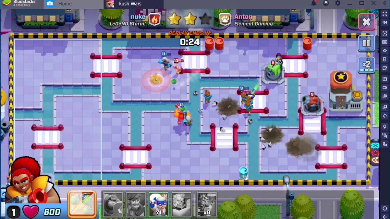 Ninja Outplayed by Ninja! - Rush Wars