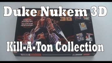 Duke Nukem 3D Kill-A-Ton Collection Unboxing & Review (PC)