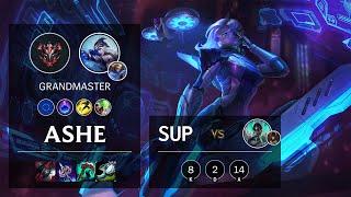 Ashe Support vs Karma - EUW Grandmaster Patch 10.15