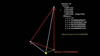 C# Console App - Vector Distance Calculator screenshot 2