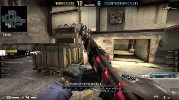 Counter Strike: Global Offensive | CS:GO |  3K Clutch on Cache