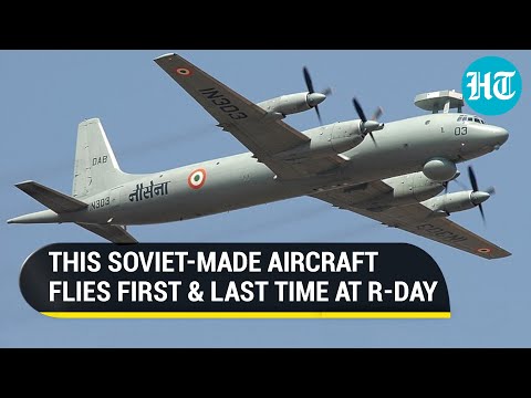 Indian Navy flies Soviet-made 'Dolphin' Aircraft for the first and last time on R-Day | Watch