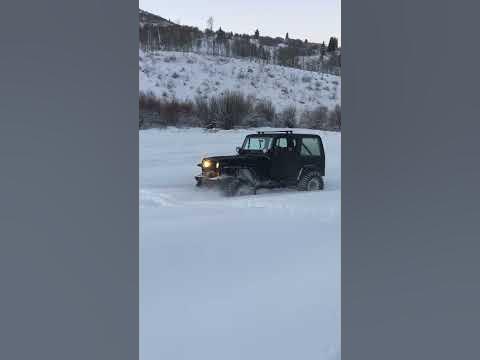 Turbo 2.5L Jeep Wrangler YJ - YouTube