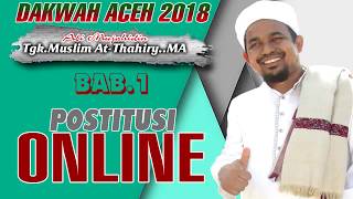 DAKWAH ACEH TERBARU PUSTITUSI ONLINE APAM MURAH bab 1 OLEH ABI MUJAHIDIN tgk muslim at thahiri ma