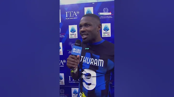 Marcus Thuram thanks Thierry Henry after winning the Scudetto 🥹 - DayDayNews