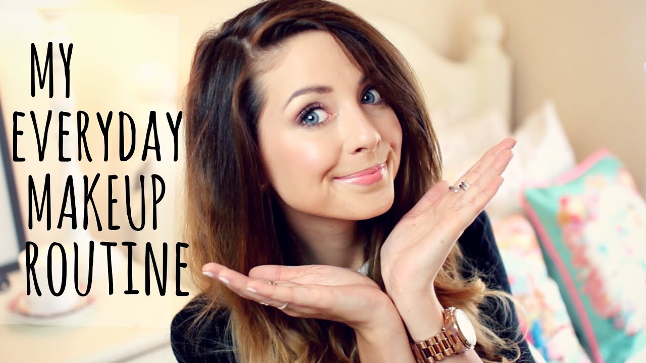 Kritik Minimer afbryde My Everyday Makeup Routine | Zoella - YouTube