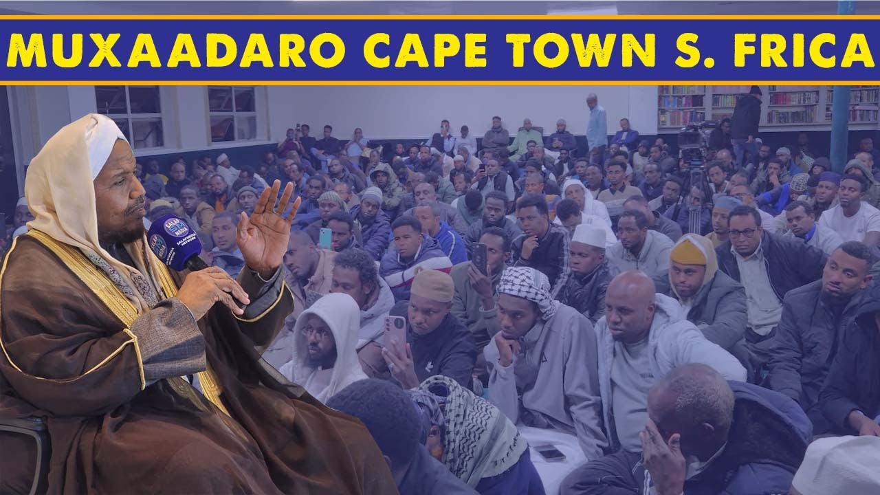 Muxaadaro cusub || S Africa || Sh Abdirashid Sh Ali Sufi