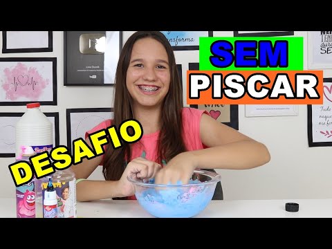 RECEITA DE FLUFFY SLIME QUE DURA MESES por LIVIA STURNIK 