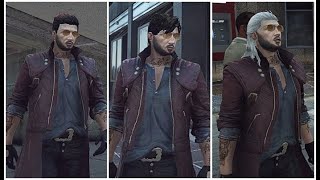 GTA V MODS (Dante DMC Outfit for Male MP)+Hairstyle