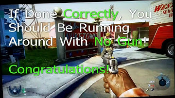 *NEW* - [Tutorial] CoD Black Ops Glitch : No Gun Glitch