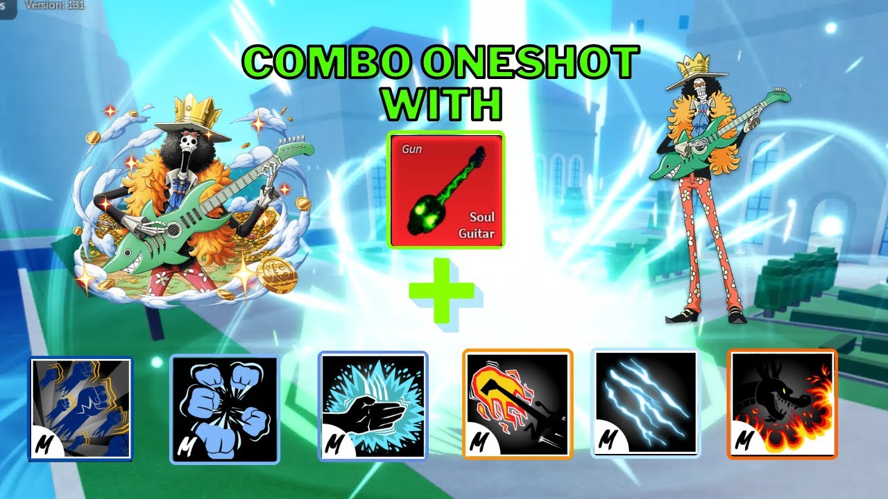 Combo One Shot With Soul Guitar And All Melee