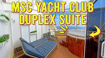 MSC Euribia Yacht Club Duplex Suite 12005 - Is this the COOLEST Cruise Suite Ever?