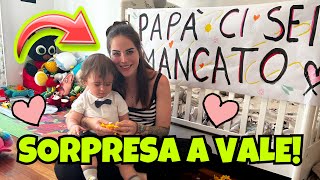 SORPRESA PER IL RITORNO DI VALE* VLOG SARA E MAMO*