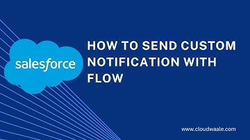 How to send custom notification in salesforce using flow/ Flow builder.