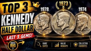 Rare Kennedy Half Dollars Worth Thousands – Top 3 Coins to Find!