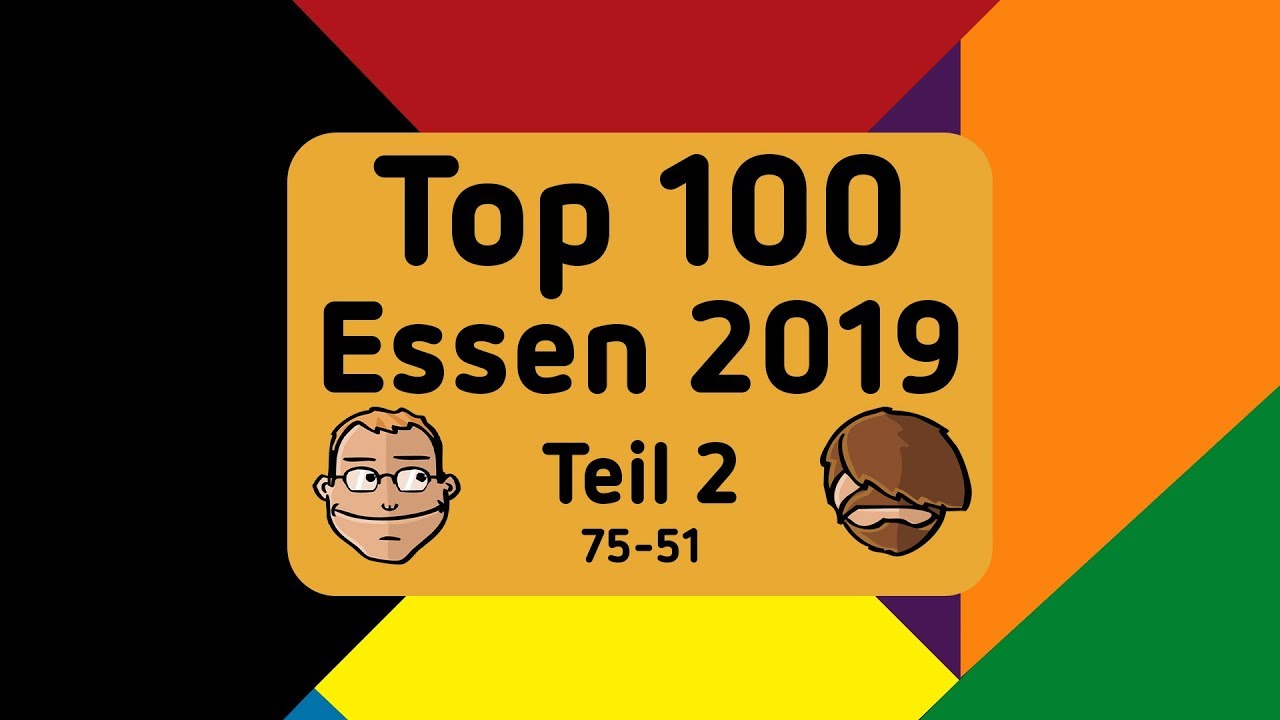 Essen Spiel 2019 - Top 100 Neuheiten - Teil 2 (75-51)