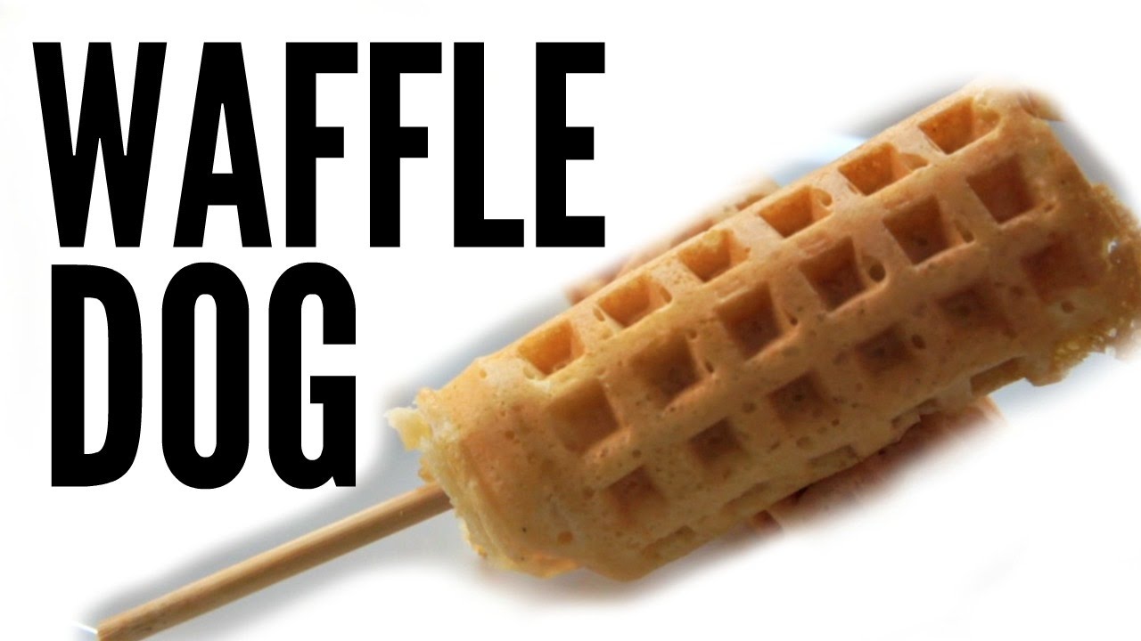 WAFFLE HOT DOG Recipe -- Weenies | emmymade